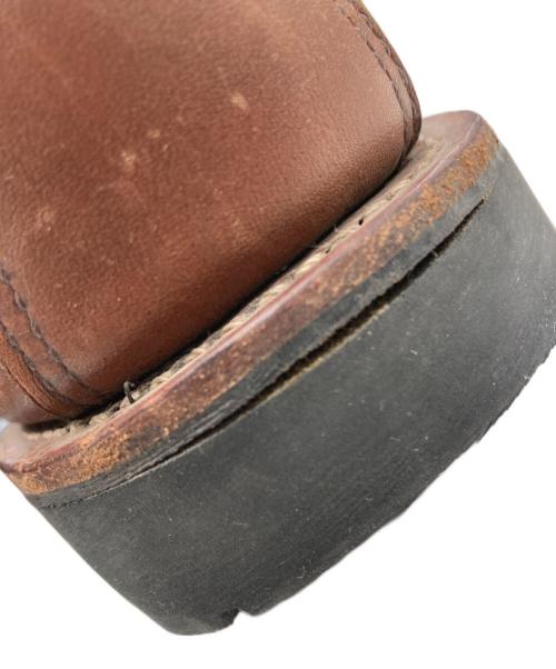 RUSSELL MOCCASIN（ラッセルモカシン）RUSSELL MOCCASIN (ラッセルモカシン) モカシンブーツ ブラウン サイズ:印字消えの為不明の古着・服飾アイテム