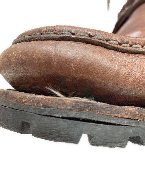 RUSSELL MOCCASIN（ラッセルモカシン）RUSSELL MOCCASIN (ラッセルモカシン) モカシンブーツ ブラウン サイズ:印字消えの為不明の古着・服飾アイテム