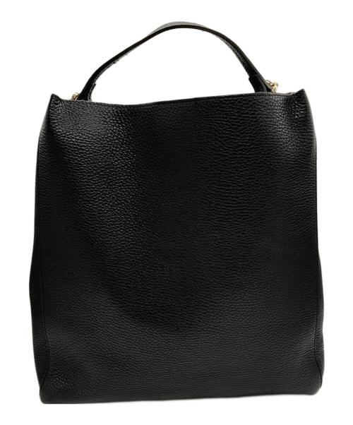 LORISTELLA（ロリステッラ）LORISTELLA (ロリステッラ) 2WAYレザーショルダーバッグ ブラックの古着・服飾アイテム