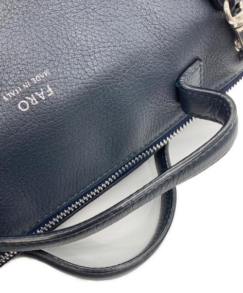 FARO（ファーロ）FARO (ファーロ) オレッキーノ S ムース/ORECCHINO S MOUSSE/2WAYショルダーバッグ ネイビーの古着・服飾アイテム