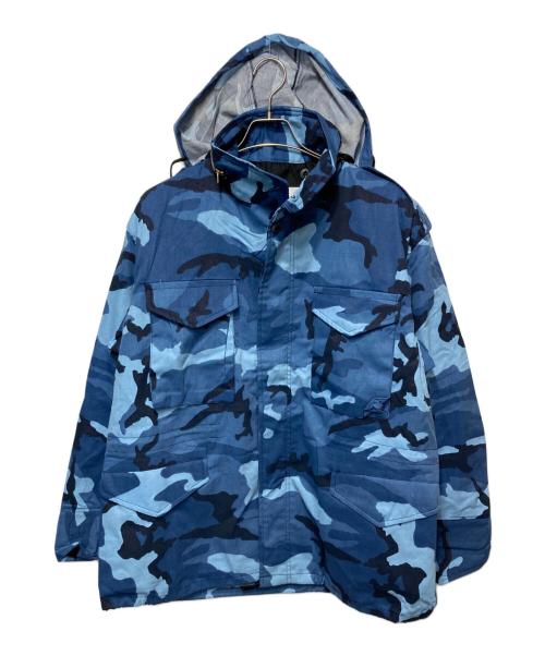 CORINTH（コリンス）CORINTH (コリンス) M65フィールドジャケット ブルー サイズ:Lの古着・服飾アイテム