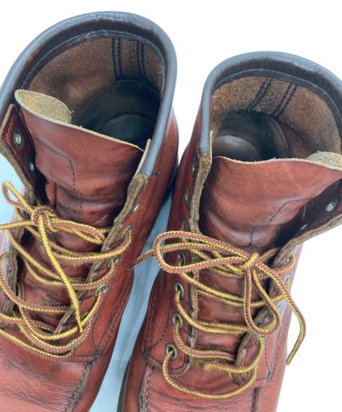 RED WING（レッドウィング）RED WING (レッドウィング) モックトゥブーツ/アイリッシュセッター/ブーツ ブラウン サイズ:27.5の古着・服飾アイテム