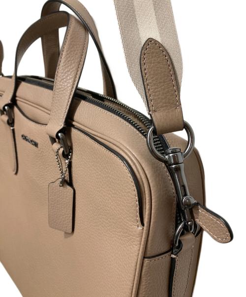 COACH（コーチ）COACH (コーチ) グラハム ストラクチャード ブリーフ ブラウンの古着・服飾アイテム