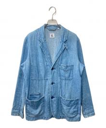 ARPENTEUR（アルペントール）の古着「リネンデニムカバーオール」｜インディゴ