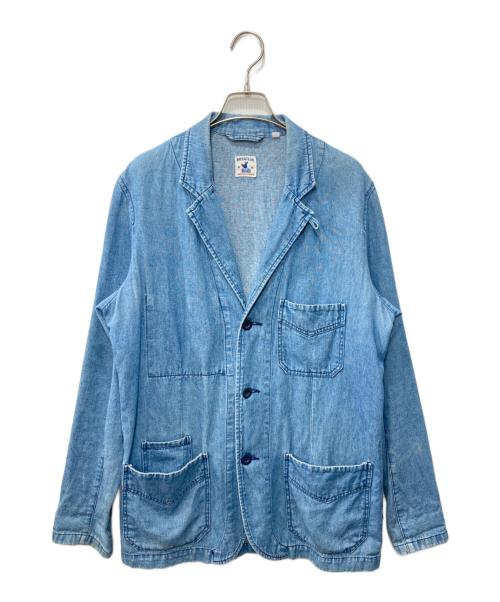 ARPENTEUR（アルペントール）ARPENTEUR (アルペントール) リネンデニムカバーオール インディゴ サイズ:Mの古着・服飾アイテム