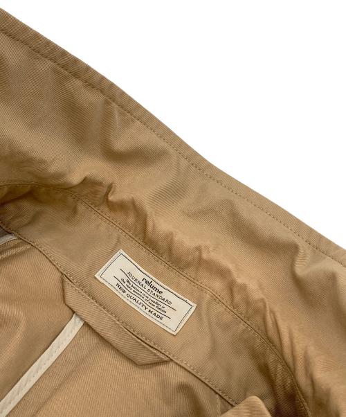 JOURNAL STANDARD relume（ジャーナルスタンダード レリューム）JOURNAL STANDARD relume (ジャーナルスタンダード レリューム) トレンチコート/スーピマコットンステンカラーコート ベージュ サイズ:38の古着・服飾アイテム