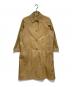 JOURNAL STANDARD relume（ジャーナルスタンダード レリューム）の古着「トレンチコート/スーピマコットンステンカラーコート」｜ベージュ