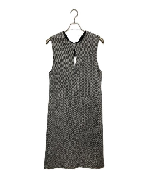 Adam et Rope（アダム エ ロペ）Adam et Rope (アダム エ ロペ) 2WAYツイードジャンパースカート ブラック サイズ:36の古着・服飾アイテム