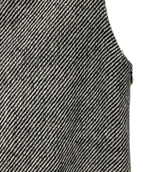 Adam et Rope（アダム エ ロペ）Adam et Rope (アダム エ ロペ) 2WAYツイードジャンパースカート ブラック サイズ:36の古着・服飾アイテム