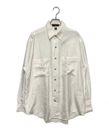 中古・古着通販】phiz (フィズ) シルクシャツ ベージュ サイズ:M