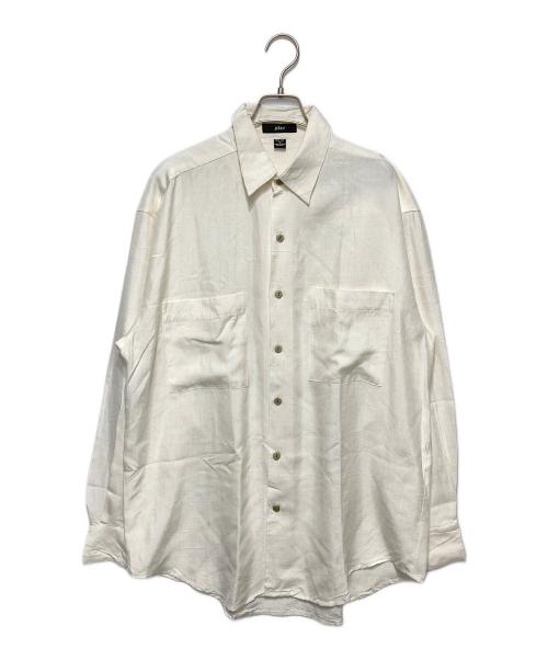 phiz（フィズ）phiz (フィズ) シルクシャツ ベージュ サイズ:Mの古着・服飾アイテム