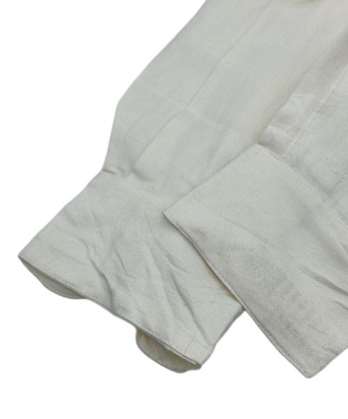 phiz（フィズ）phiz (フィズ) シルクシャツ ベージュ サイズ:Mの古着・服飾アイテム