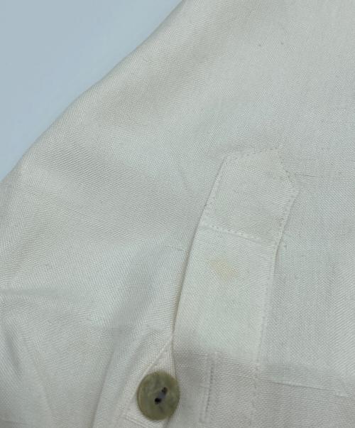 phiz（フィズ）phiz (フィズ) シルクシャツ ベージュ サイズ:Mの古着・服飾アイテム