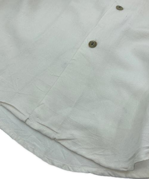 phiz（フィズ）phiz (フィズ) シルクシャツ ベージュ サイズ:Mの古着・服飾アイテム