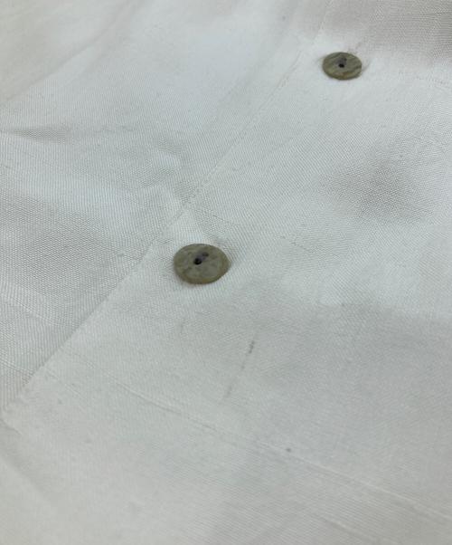 phiz（フィズ）phiz (フィズ) シルクシャツ ベージュ サイズ:Mの古着・服飾アイテム