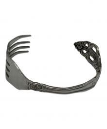 USED（ユーズド）の古着「フォークバングル」｜シルバー