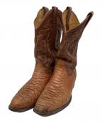 TONY LAMAトニーラマ）の古着「ウェスタンブーツ」｜ブラウン