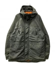 AIR WALK（エアウォーク）の古着「フーディブルゾン」｜オリーブ