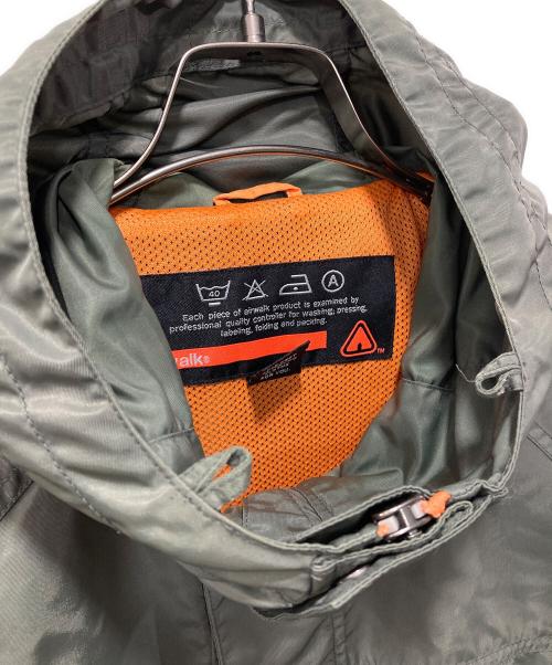 AIR WALK（エアウォーク）AIR WALK (エアウォーク) フーディブルゾン オリーブ サイズ:Lの古着・服飾アイテム