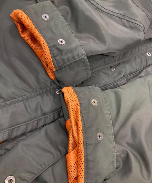 AIR WALK（エアウォーク）AIR WALK (エアウォーク) フーディブルゾン オリーブ サイズ:Lの古着・服飾アイテム