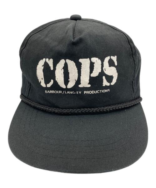 COPS（コップス）COPS (コップス) キャップ ブラックの古着・服飾アイテム
