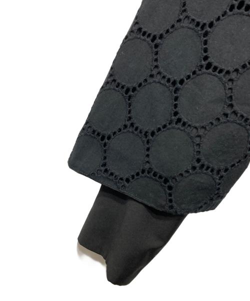 closet frabjous（エスティー・クローゼット・フラビシャス）closet frabjous (エスティー・クローゼット・フラビシャス) サークルレースジャケットアンサンブル ブラック サイズ:freeの古着・服飾アイテム