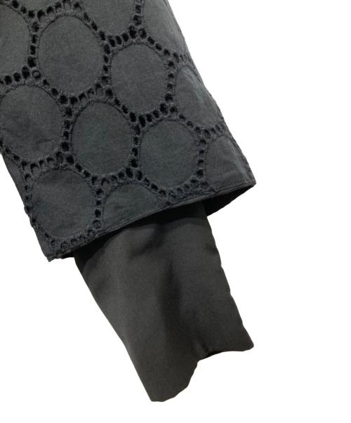 closet frabjous（エスティー・クローゼット・フラビシャス）closet frabjous (エスティー・クローゼット・フラビシャス) サークルレースジャケットアンサンブル ブラック サイズ:freeの古着・服飾アイテム