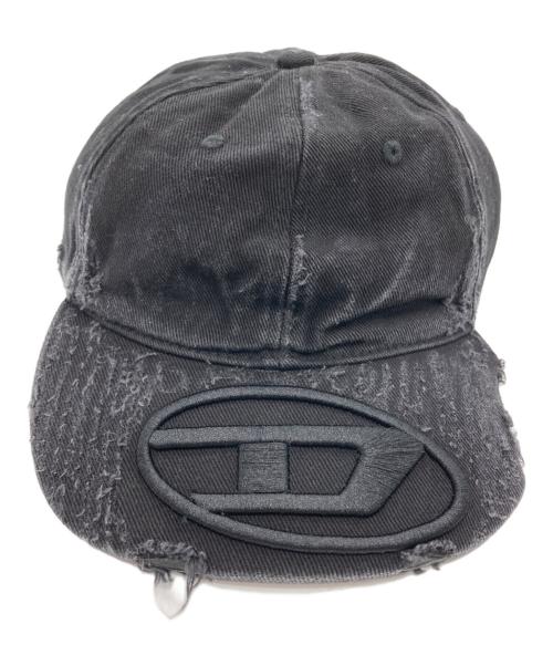 DIESEL（ディーゼル）DIESEL (ディーゼル) ベースボールキャップ ブラックの古着・服飾アイテム