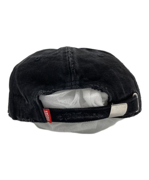 DIESEL（ディーゼル）DIESEL (ディーゼル) ベースボールキャップ ブラックの古着・服飾アイテム
