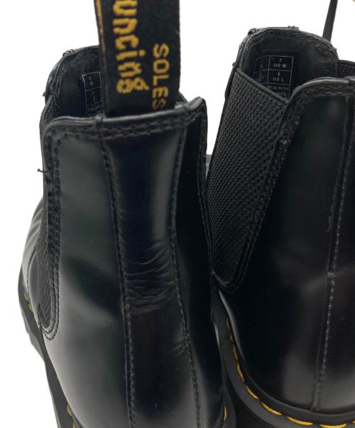 Dr.Martens（ドクターマーチン）Dr.Martens (ドクターマーチン) 2976BEX SQUARED/サイドゴアブーツ ブラック サイズ:UK6の古着・服飾アイテム