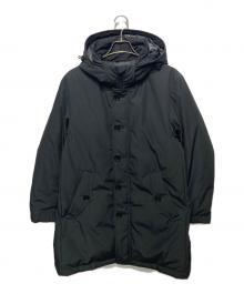 BLACK LABEL CRESTBRIDGE（ブラックレーベル クレストブリッジ）の古着「ウェザークロスロングダウン/ダウンコート」｜ブラック