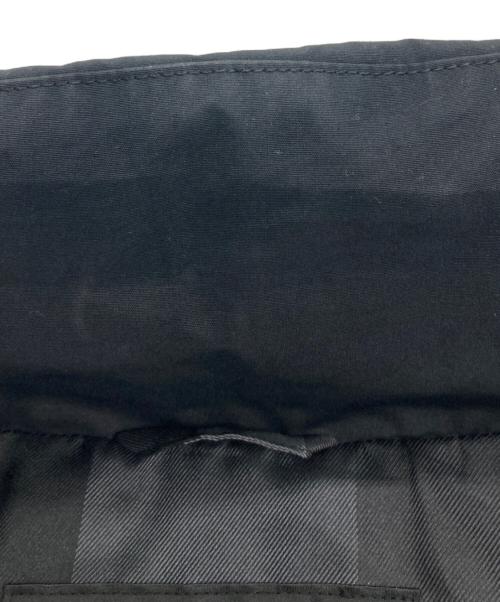 BLACK LABEL CRESTBRIDGE（ブラックレーベル クレストブリッジ）BLACK LABEL CRESTBRIDGE (ブラックレーベル クレストブリッジ) ウェザークロスロングダウン/ダウンコート ブラック サイズ:Lの古着・服飾アイテム