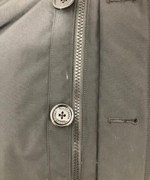 BLACK LABEL CRESTBRIDGE（ブラックレーベル クレストブリッジ）BLACK LABEL CRESTBRIDGE (ブラックレーベル クレストブリッジ) ウェザークロスロングダウン/ダウンコート ブラック サイズ:Lの古着・服飾アイテム