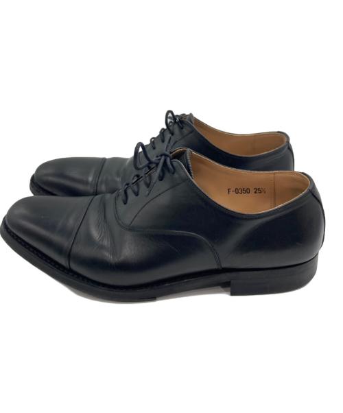 SCOTCH GRAIN（スコッチグレイン）SCOTCH GRAIN (スコッチグレイン) ストレートチップシューズ ブラック サイズ:251/2の古着・服飾アイテム