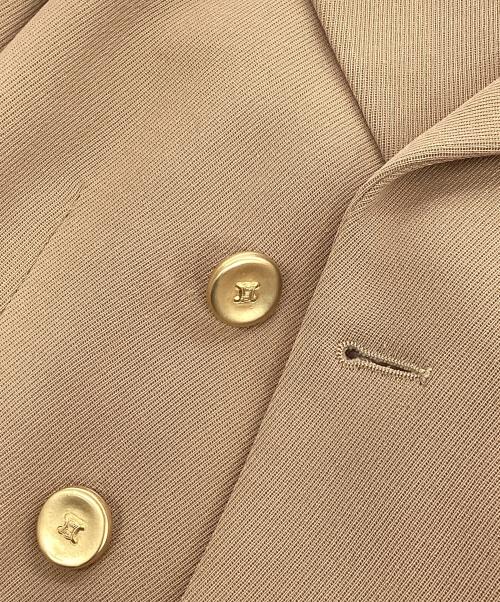 CELINE（セリーヌ）CELINE (セリーヌ) ウールセットアップ ベージュ サイズ:38の古着・服飾アイテム