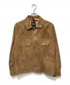 Cinquantaチンクワンタ）の古着「スエードブルゾン」｜ブラウン