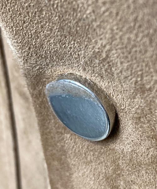 Cinquanta（チンクワンタ）Cinquanta (チンクワンタ) スエードブルゾン ブラウン サイズ:Sの古着・服飾アイテム