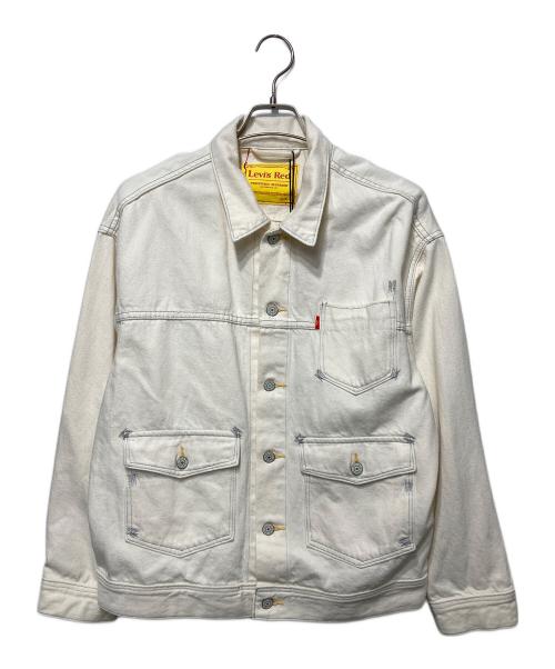 LEVI'S RED（リーバイス レッド）LEVI'S RED (リーバイス レッド) コットンヘンプトラッカーデニムジャケット アイボリー サイズ:Sの古着・服飾アイテム