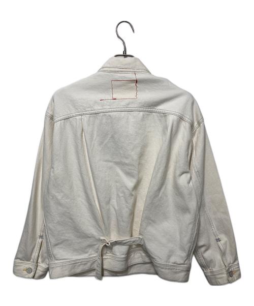 LEVI'S RED（リーバイス レッド）LEVI'S RED (リーバイス レッド) コットンヘンプトラッカーデニムジャケット アイボリー サイズ:Sの古着・服飾アイテム