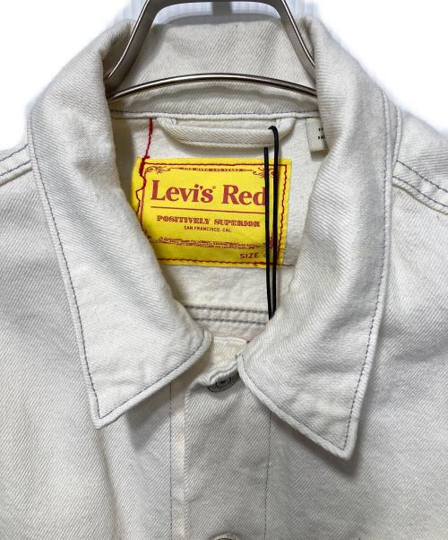 LEVI'S RED（リーバイス レッド）LEVI'S RED (リーバイス レッド) コットンヘンプトラッカーデニムジャケット アイボリー サイズ:Sの古着・服飾アイテム