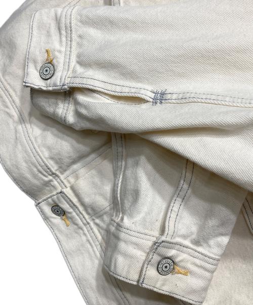 LEVI'S RED（リーバイス レッド）LEVI'S RED (リーバイス レッド) コットンヘンプトラッカーデニムジャケット アイボリー サイズ:Sの古着・服飾アイテム