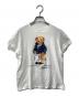 POLO RALPH LAUREN（ポロ・ラルフローレン）の古着「ポロベアプリントカットソー/プリントTシャツ」｜ホワイト