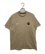 F.C.R.B.エフシーレアルブリストル）の古着「AUTHENTIC LOGO S/S TEE」｜ブラウン