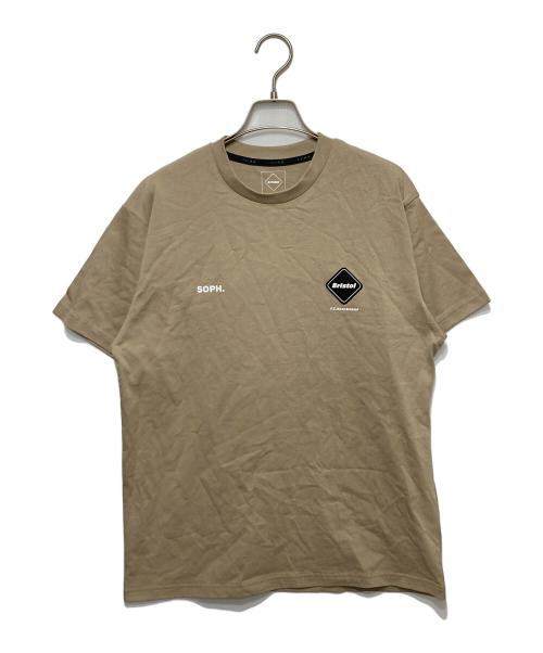 F.C.R.B.（エフシーレアルブリストル）F.C.R.B. (エフシーレアルブリストル) AUTHENTIC LOGO S/S TEE ブラウン サイズ:S 未使用品の古着・服飾アイテム