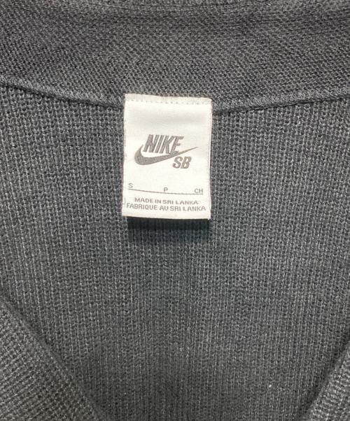 NIKE SB（ナイキエスビー）NIKE SB (ナイキエスビー) カレッジ カーディガン ブラック サイズ:Sの古着・服飾アイテム