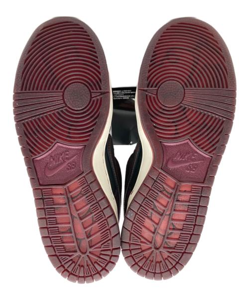 NIKE SB（ナイキエスビー）NIKE SB (ナイキエスビー) RIOT SKATESHOP (ライオットスケートショップ) Dunk Low Pro QS ボルドー サイズ:24㎝の古着・服飾アイテム