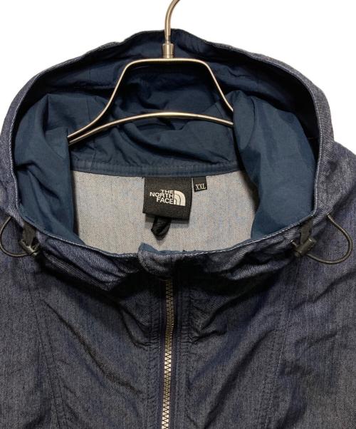 THE NORTH FACE（ザ ノース フェイス）THE NORTH FACE (ザ ノース フェイス) Nylon Denim Compact Jacket/マウンテンパーカー ブラック サイズ:XXLの古着・服飾アイテム