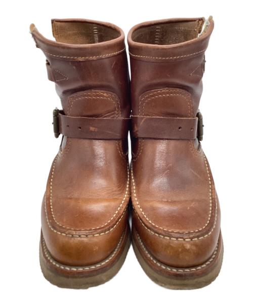 CHIPPEWA（チペワ）CHIPPEWA (チペワ) ショート エンジニアブーツ ブラウン サイズ:6Bの古着・服飾アイテム