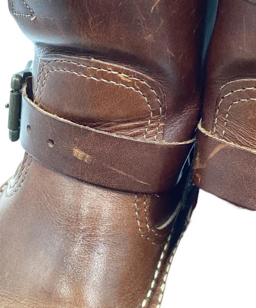 CHIPPEWA（チペワ）CHIPPEWA (チペワ) ショート エンジニアブーツ ブラウン サイズ:6Bの古着・服飾アイテム