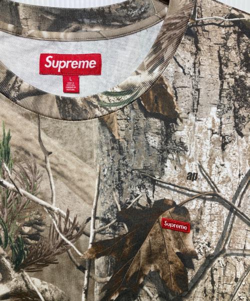 SUPREME（シュプリーム）Supreme (シュプリーム) Small Box L/S Tee Realtree AP Camo/スモール ボックス ロング スリーブ Tシャツ リアルツリー AP カモ グレー サイズ:Lの古着・服飾アイテム